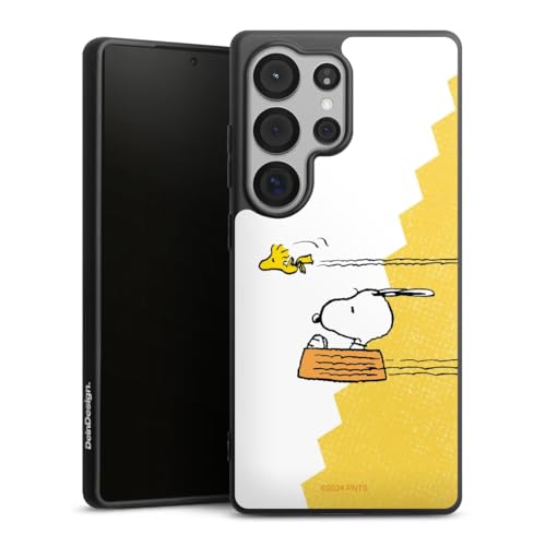 Coque silicone Samsung S25 Ultra cadeau enfant motif Snoopy Peanuts étui de protection souple
