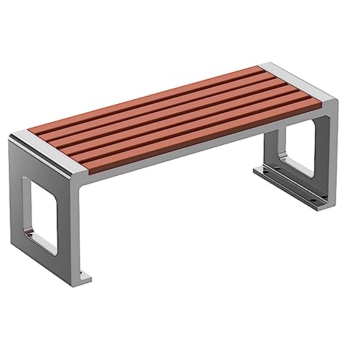 Banc de jardin moderne pour une terrasse chaleureuse en famille