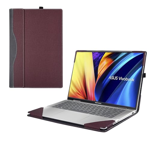 Funda para Laptop ASUS VivoBook 16 pulgadas PU cuero miniatura 1