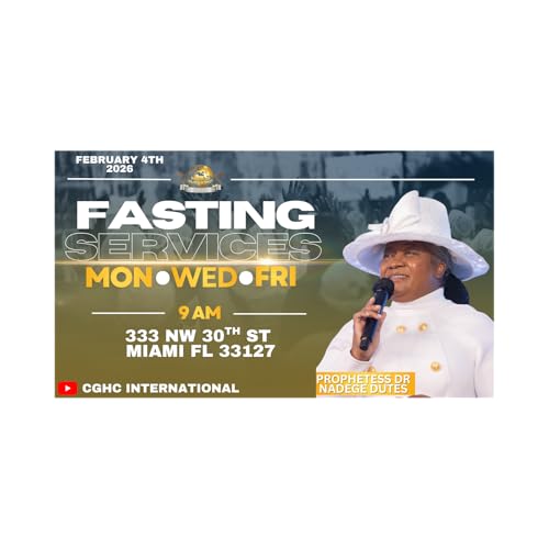 2.4.2026 - Mercredi Journ&eacute;e de Je&ucirc;ne - February 4, 2026 | Prophetesse Dr Nadege Dutes | CGHC International | EGLISE DE DIEU SAINTET&Eacute; EN CHRIST