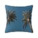 Federa decorativa quadrata per cuscino da spiaggia, con palma di cocco, 40 x 45 cm, per soggiorno, divano, camera da letto
