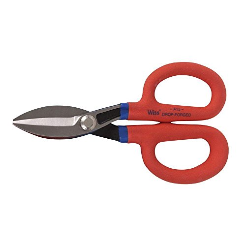 Wiss 7 in. Straight Pattern Tinner's Snips