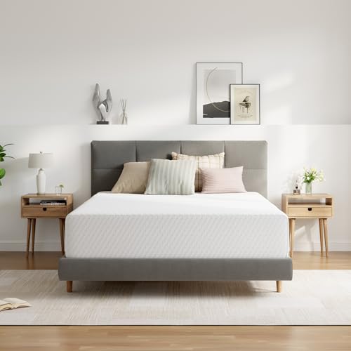 Novilla King Size Mattress, 10 Inch Memory Foam Mattress King for Supportive & Pressure Relief, Removable Washable Cover,CertiPUR-US Certified Mattresses in a Box, Firm