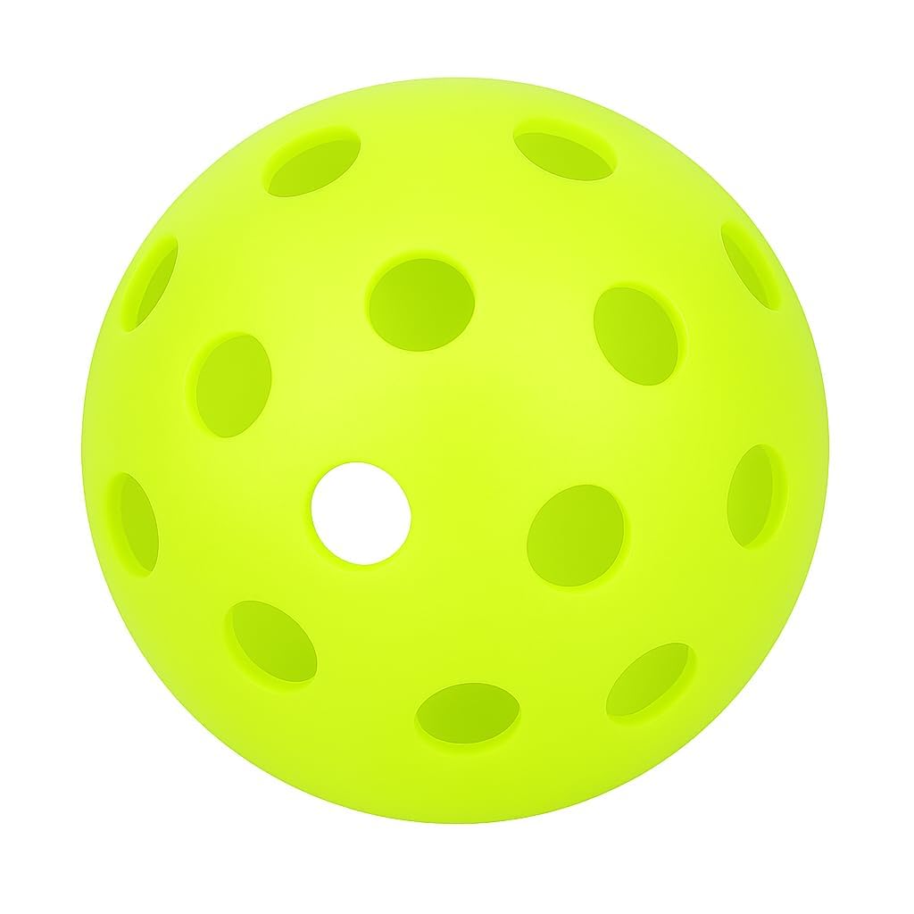 Green Aura Pickleball Balls 40 Holes Pack of 4 for Outdoor Indoor Play | USA Pickleball Approved, Consistent Bounce, 2.91 in Diameter, 0.92 oz Weight, All Paddle Types-image-22