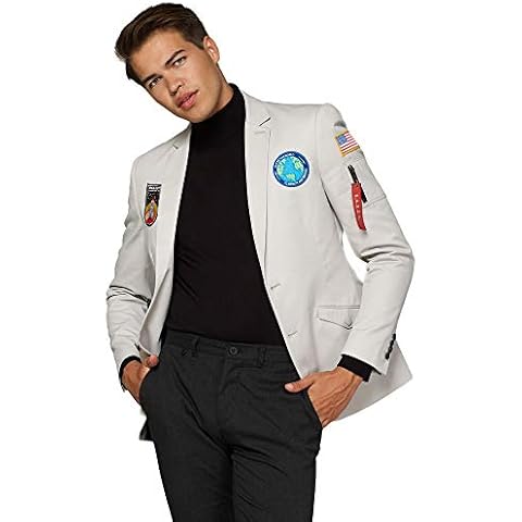 OppoSuits Deluxe Blazers para Hombre con Temática de Astronauta Cover