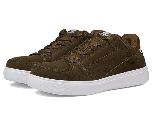 Volcom® Evolve EH Comp Toe Men Shoes – Suede and Leather Upper – Soft Insole – Memory Foam Cushioning Olive 10.5 W