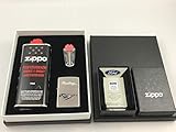 MeyTrade Zippo Ford Mustang Chrome poliert Geschenk Set Feuerzeug - 60004523