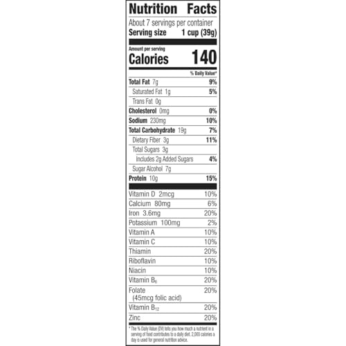 :Ratio Ratio Vanilla Almond Crunch Cereal, 10G Protein thumb #4