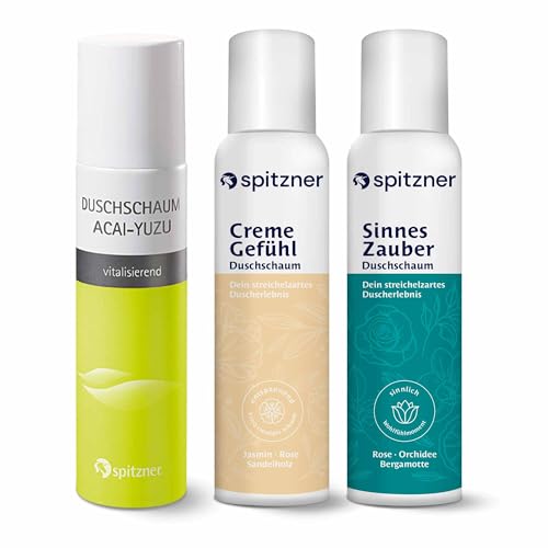 Spitzner Wohlfühlen Duschschaum Set  3 x 150ml