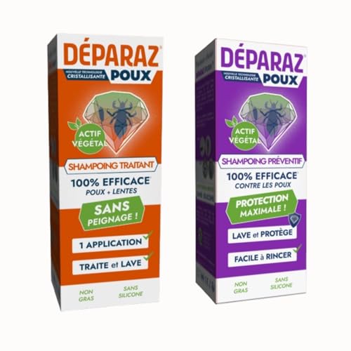 Shampooing Traitant 100% Efficace Poux® Duo Élimine et Protège