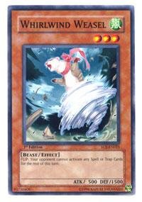 Yu-Gi-Oh! - Whirlwind Weasel (EOJ-EN025) - Enemy of Justice - Unlimited Edition - Common