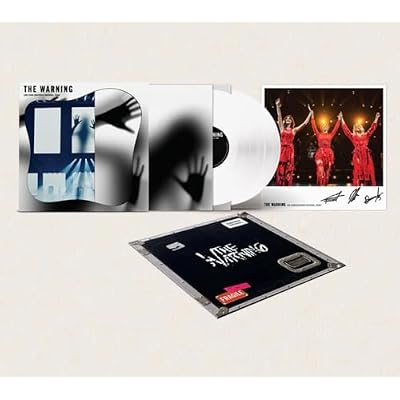 Live from Auditorio Nacional CDMX 2LP white Vinyl (Signed Art card) The Warning