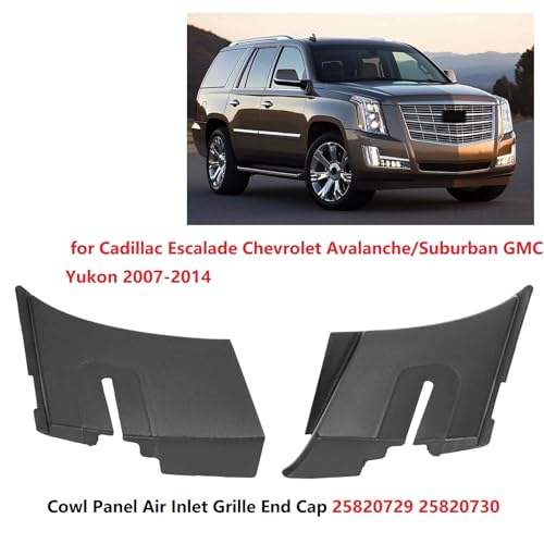 Prises d'air de capot ABS pour Escalade 07-14 finition premium