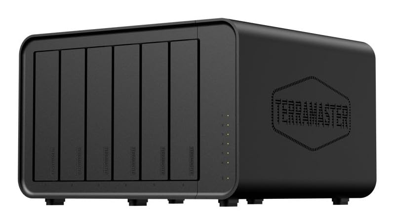 TerraMaster F6-424 6bay NAS, quad-core, 8 GB DDR5, Diskless