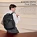 EVERKI Onyx Business Executive Laptop Backpack – Ballistic Nylon & Leather Office Bag, Durable bag with Multiple Pockets, 17.3
