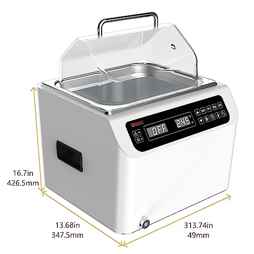 4E's Usa Lab Water Bath - Digital 13 Liter Laboratory Electric Water Bath With Precise Temperature Control, Double Safety Features, And Easy To Read Led Display, Model Wb301 #TOP5