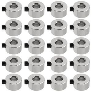 Be In Your Mind 4 mm Klemmringe mit Klemmverschluss 20 Stück