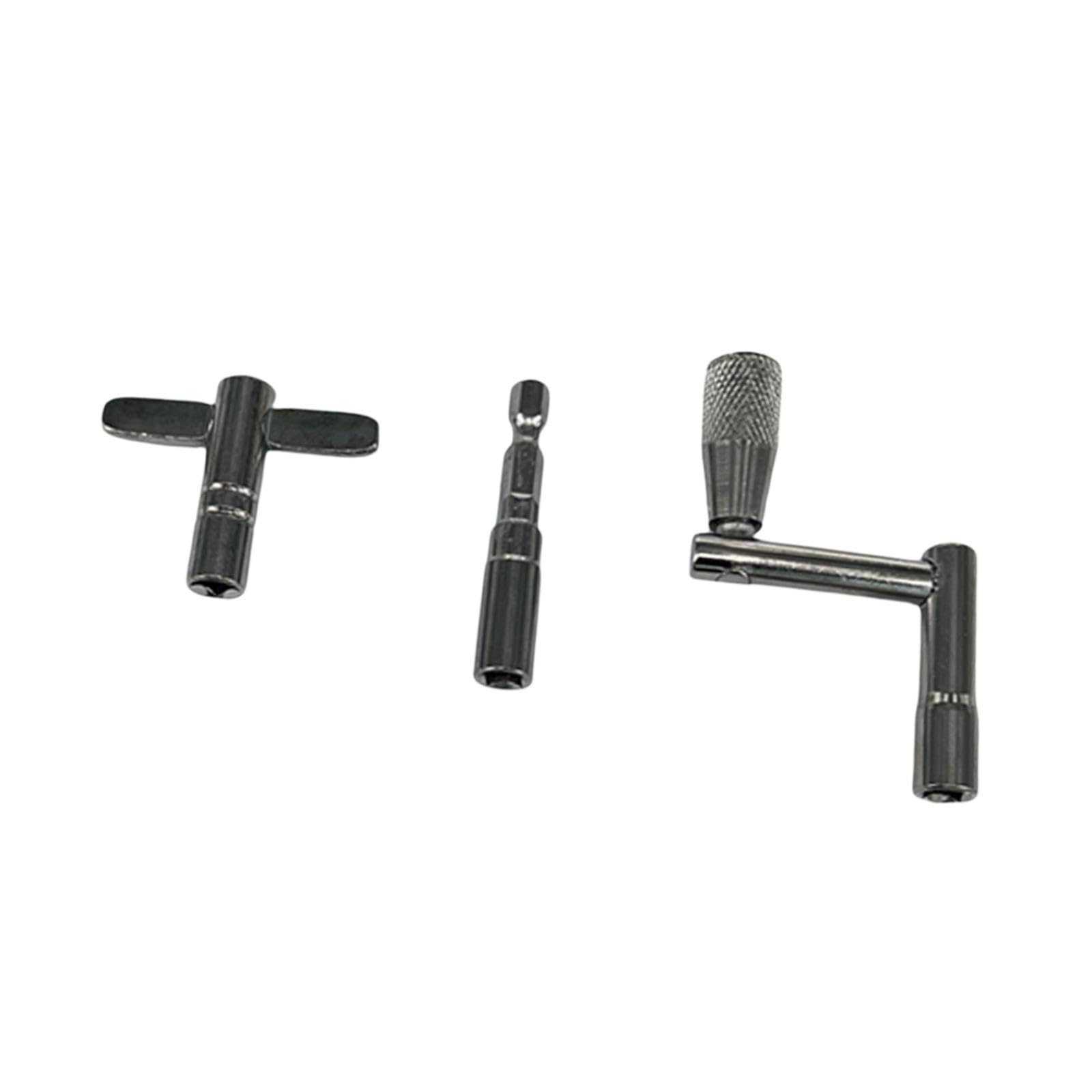 DYNWAVE Drum Keys Drum Tuner Wrench,T Style Z Style and Bit for Drummer Lightweight Metal Drum Set Tuning Tool Drum Accessory