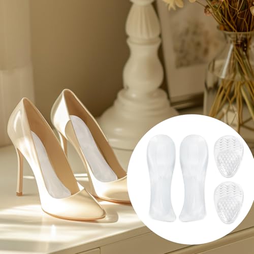 2 pares de plantillas para tacones altos para mujer miniatura 6