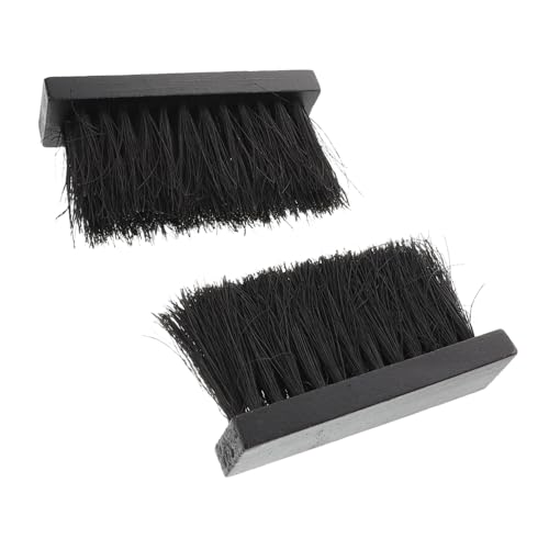 Didiseaon 2pièces Brosse De Rechange pour Foyer Brosse De Cheminée Professionnelle Outil De Rechange pour Cheminée Tête Accessoire pour Foyer Extérieur Brosses pour Meubles
