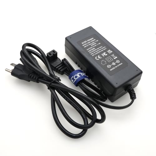 Image of 12V /24V Car Fridge Power Supply Cable Cigarette Lighter Plug Car Extension Cable for Cool Box Dometic, Alpicool, Waeco CF, ARB, Setpower, ICECO, Mobicool FR40 (14.5V 6A Adapter)