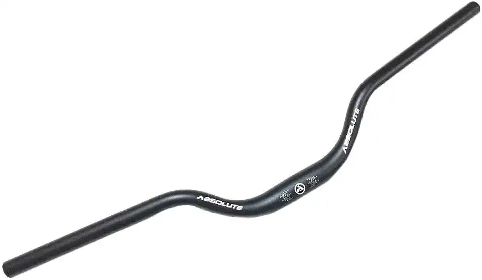 Guidão Absolute Nero 31.8mm Curvo Rise 60mm Preto 720mm Mtb