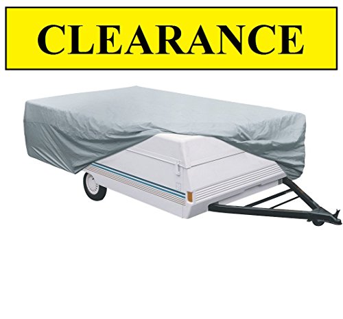Vortex Deluxe 10 11 12 ft Pop Up/Folding Camper Cover, 87" wide, 42"