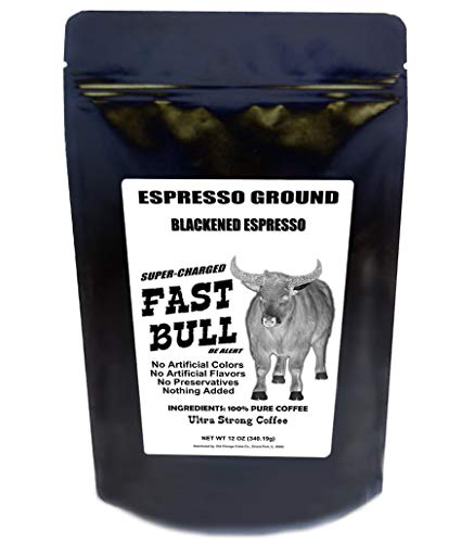 Fast Bull Ultra Strongest Coffee Espresso Ground Coffee