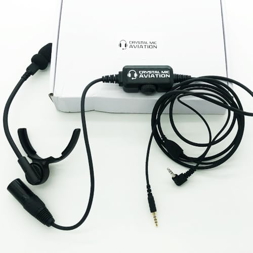 Micrófono Aviation Pro X para XM3/4 con Conector XLR5 miniatura 4