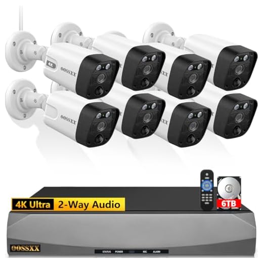4K Ultra HD Security Camera System
