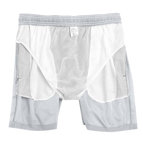 ZEFOTIM Men Swim Shorts Drawstring Funny Solid Color Trunks Board Surf Swimming Suits with Pockets4