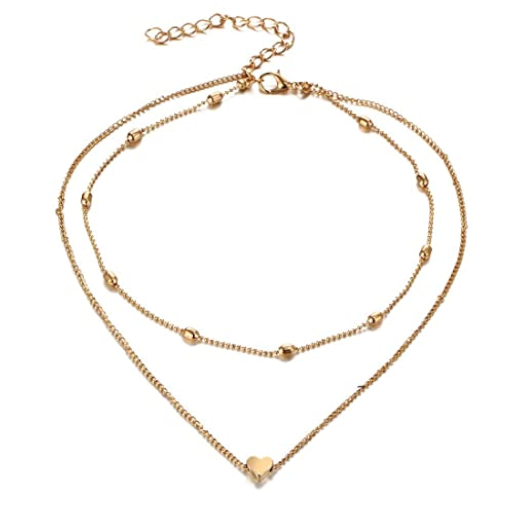 Layered Necklace Set - Gold-Plated (JG-PC-NCKE-22155)