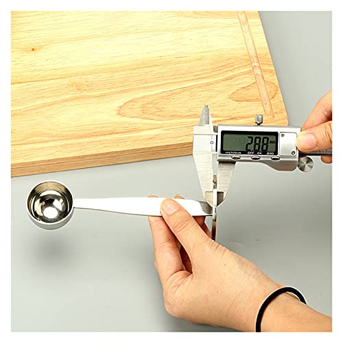 Draagbaar 201 Roestvrij staal Stand Koffiepoeder Meten Sabotage Lepel Roestvrij staal Koffie en thee Tools Koffietool… - Image 6