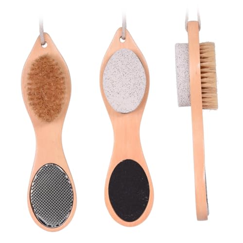 DECOMELODY Pala De Pedicura Removedor De Callos Cepillo De Pómez Exfoliante Para Pies Herramienta Cuidado Pies