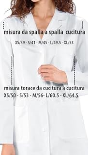 fratelliditalia.org Camice donna bianco puro cotone laboratorio farmacista erboristeria veterinario