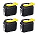 4x Kraftstoffkanister 5L Benzinkanister Diesel Reserve Kanister für Auto Roller
