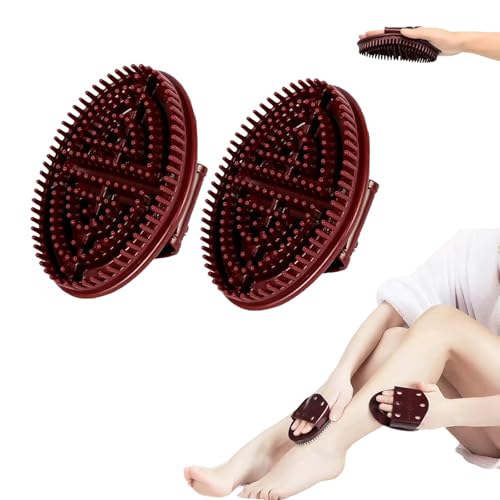 2PCS Meridian Brush Massage Brush, Body Relaxation Meridian Massa...