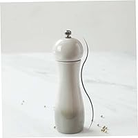 Vista 6 de Housoutil Molino de pimienta manual y salero Molino de pimienta grande Contenedor de sal Gadget de cocina
