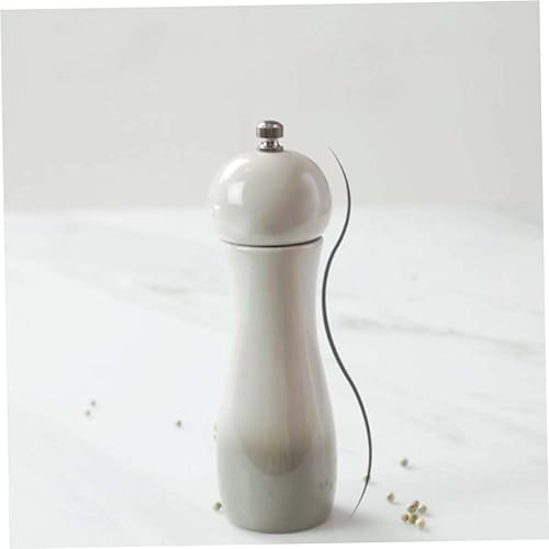 Miniatura 6 de Housoutil Molino de pimienta manual y salero Molino de pimienta grande Contenedor de sal Gadget de cocina