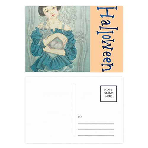 Cartes postales d'Halloween lot de 20 à offrir pour partager la magie de l'automne