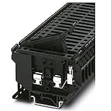 Varianten mit Leuchtanzeige PHOENIX CONTACT PHOE Sicherungsklemme UK 5-HESI für Sicherungen 5x20mm, Schwarz