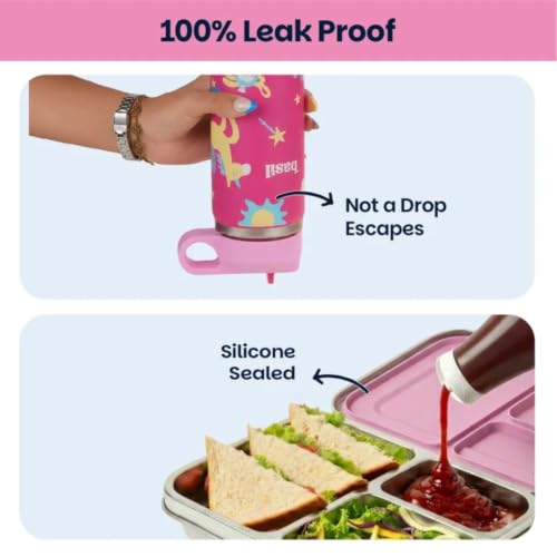 Image of Basil Bento Neo & Bottle Combo - Pixie Dash