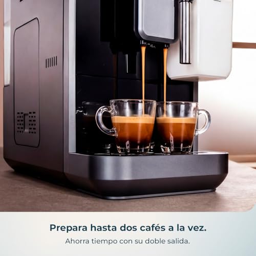 Miniatura 14 de Cecotec Cafetera Superautomática Con Depósito De Leche Cremmaet Lungo Latte Art. 2230w, 19 Bares, Unidad Procesado 20g, 7 Bebidas, Pantalla Y Control Táctil, Molido Uniforme Y Preciso, Depósito 2l