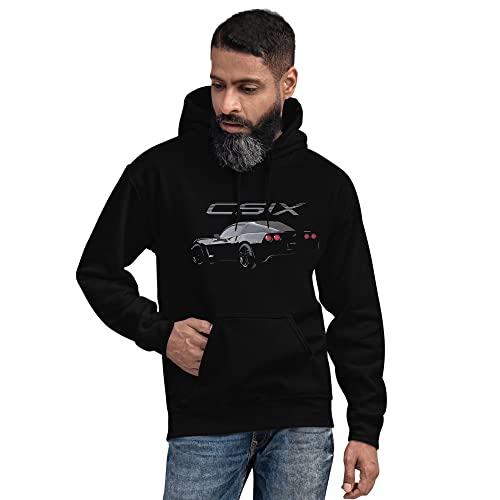 Sports Car C6 Sixth Generation Vette Unisex Hoodie4