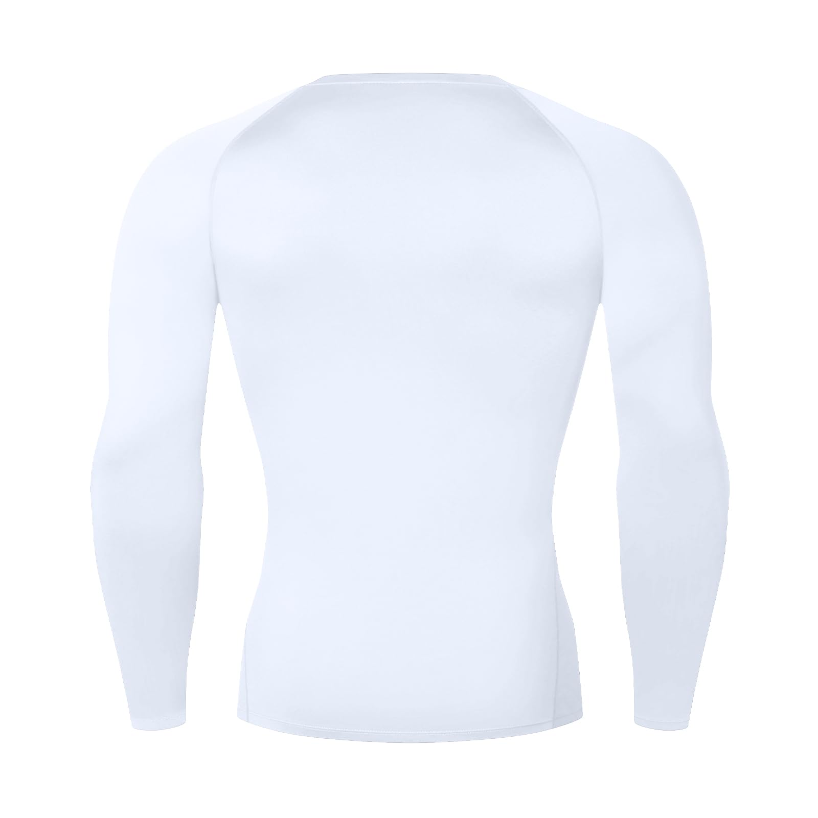 NuCamper Camiseta de Compresión de Manga Larga para Hombre, Base Layer para Correr Transpirable Secado Rápido Camiseta de Manga Larga para Running Gym Ciclismo Camisa