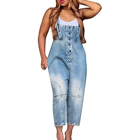 WILLBEST Women's Cargo Jeans and Dungarees Cover