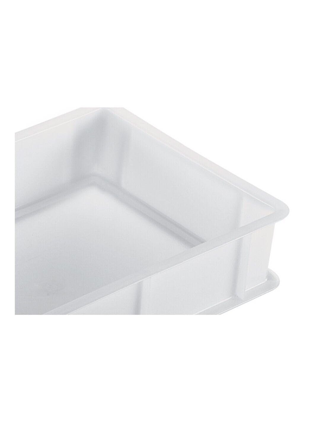 3 Contenitori 30x40x10 cassetta bacinella panetti lievitazione impasto per pizza con 1 coperchio 30x40 da pizzeria