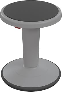 MooreCo Hierarchy Grow Plastic School Chair, Gray (50960-Gray) (50960-GREY)