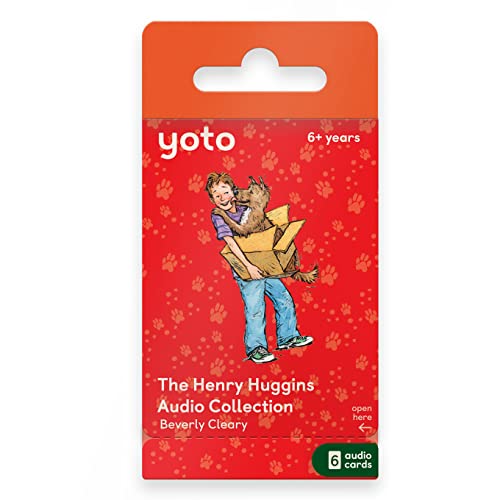Yoto ‘The Henry Huggins Audio Collection’ by Beverly Cleary Audiobook Collection for Kids – for Yoto Player, Yoto Mini & Yoto App – Includes 6 Original Audio Cards – Boys and Girls Ages 5–12