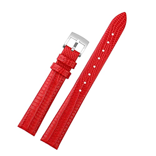 Bracelet montre femme cuir rouge chic pour le quotidien